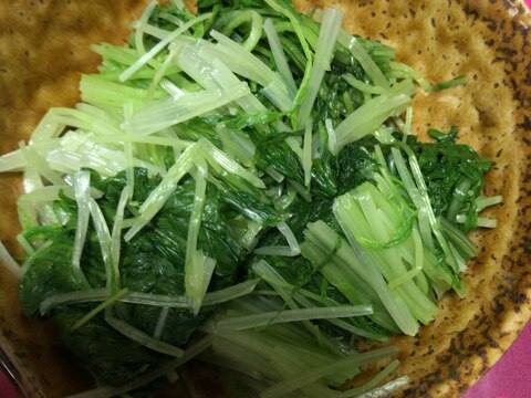 水菜の漬け物